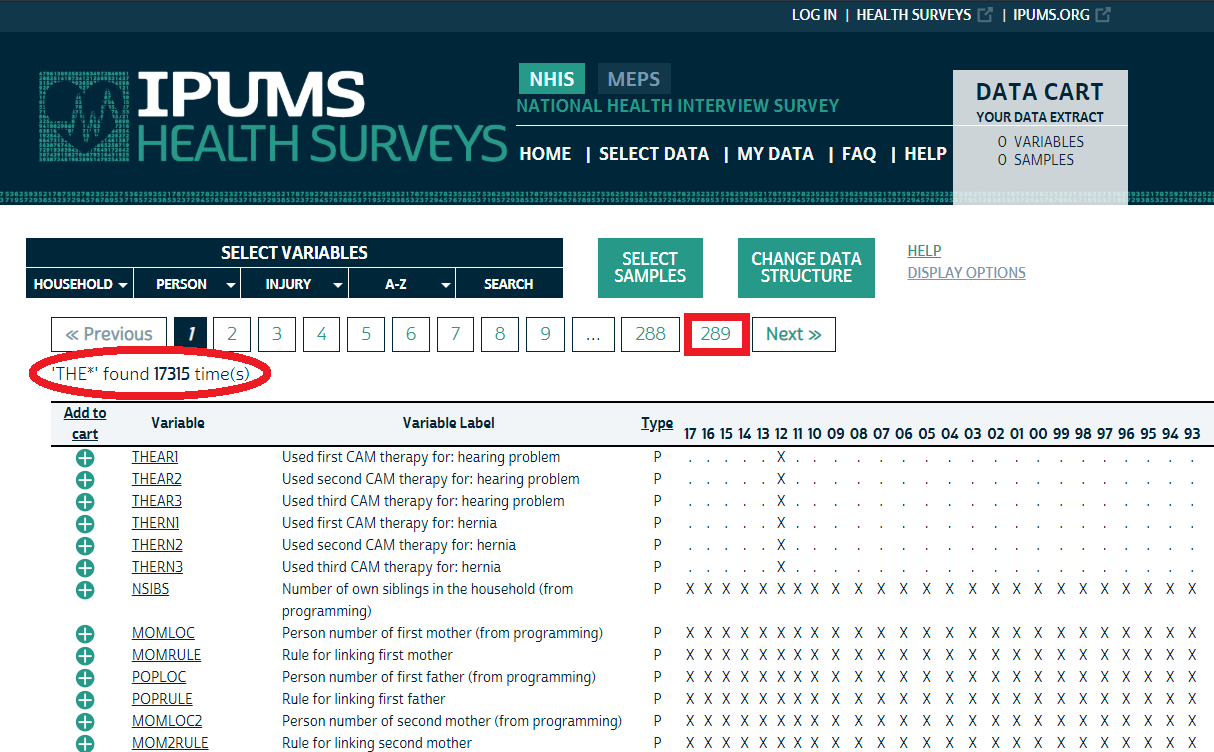 IPUMS Search has a New Look! – Use It for Good
