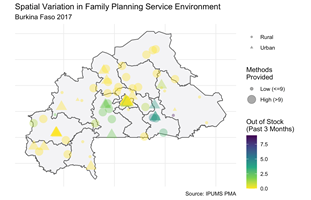 Example of PMA data map